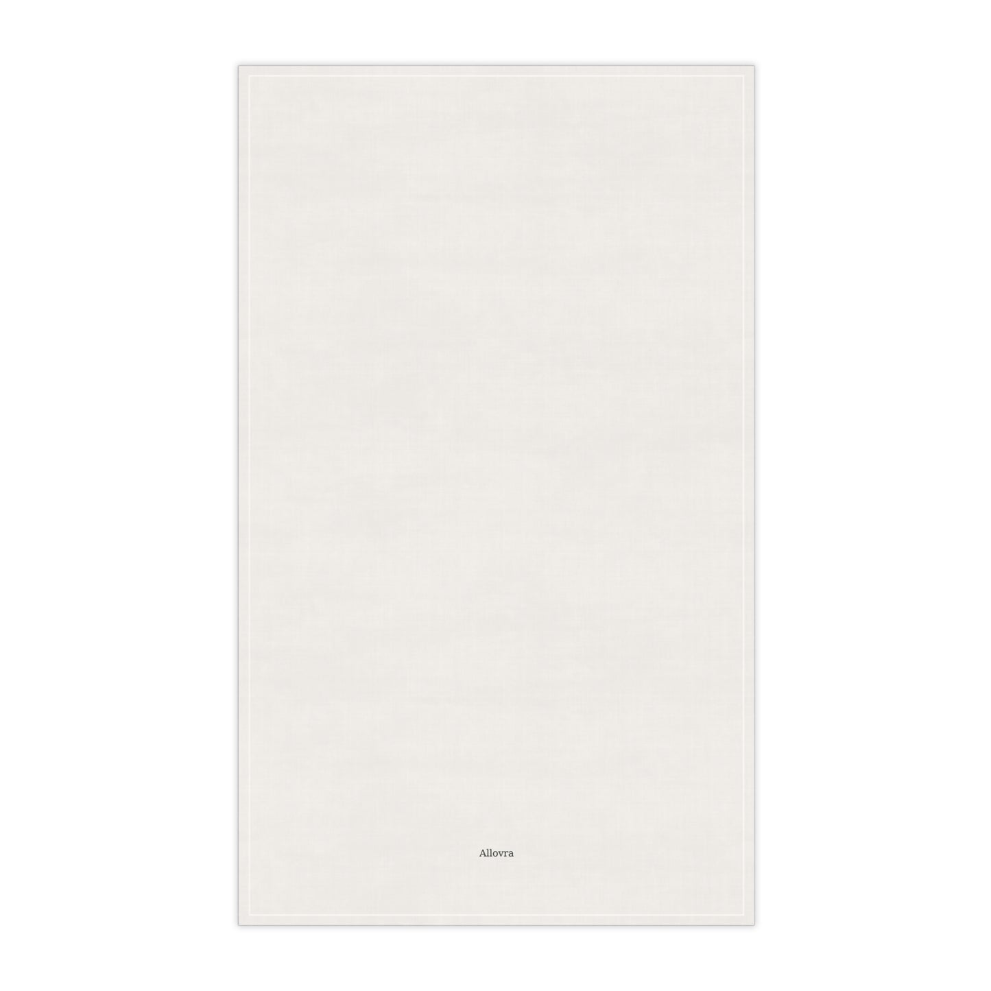 Personalized Family Recipe Cotton Tea Towel — 18 × 30 in